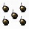 Service Caster 3 Inch Antique Soft Tread Ball Caster - 7/16 Inch Grip Ring Stem, 5PK SCC-GR01S30-DCR-WA-71678-5 - alternate 1